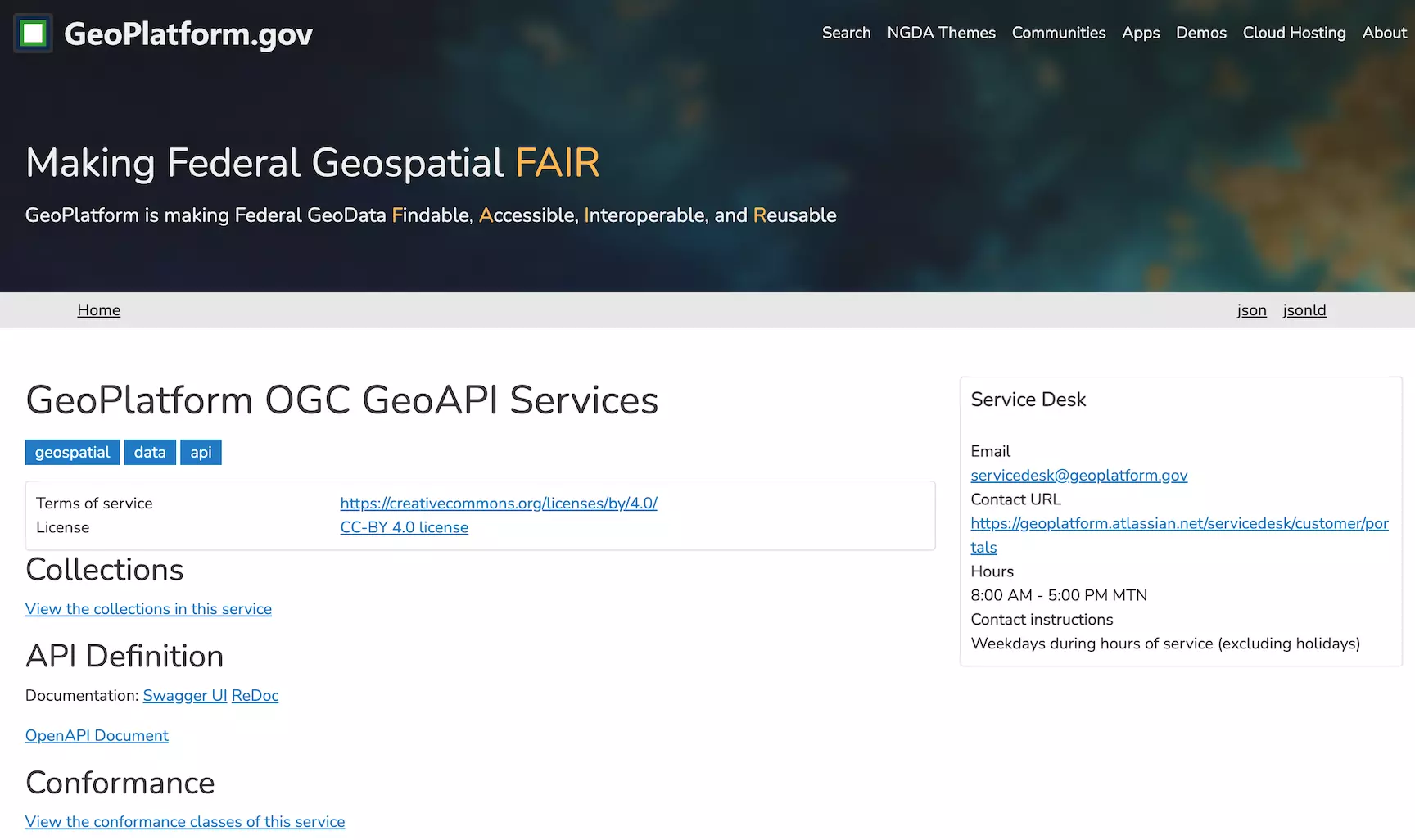 GeoPlatform.gov | Making Federal GeoData Findable, Accessible,  Interoperable, and Reusable